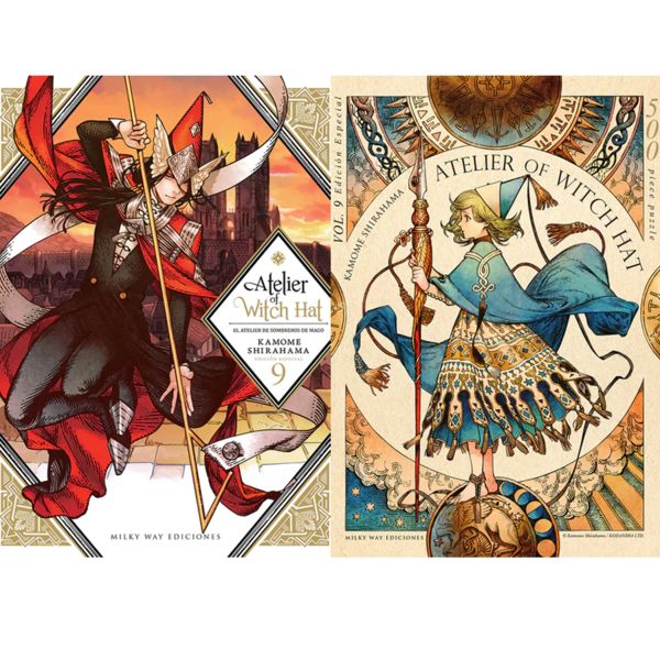 Atelier of Witch Hat - El Atelier de Sombreros de Mago #09 Edición Especial Manga Oficial Milky Way Ediciones