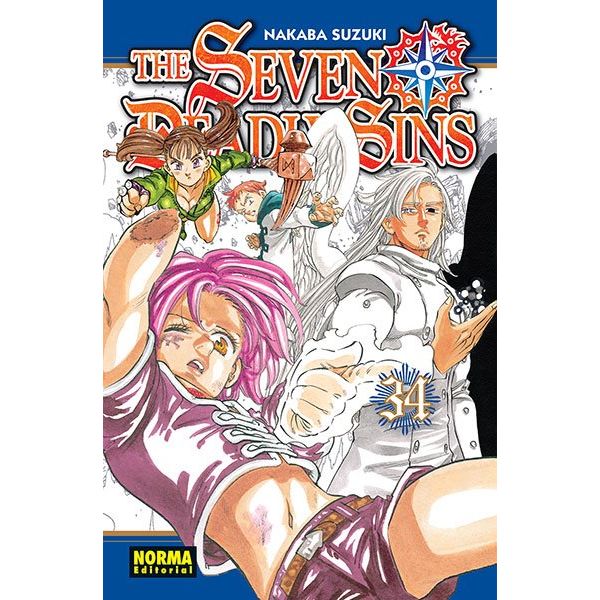 The Seven Deadly Sins #34 Manga Oficial Norma Editorial (Spanish)