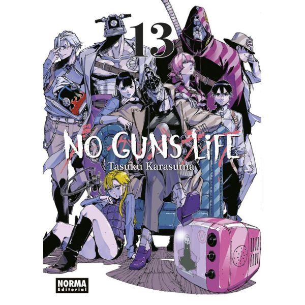 No Guns Life #13 Manga Oficial Norma Editorial (Spanish)