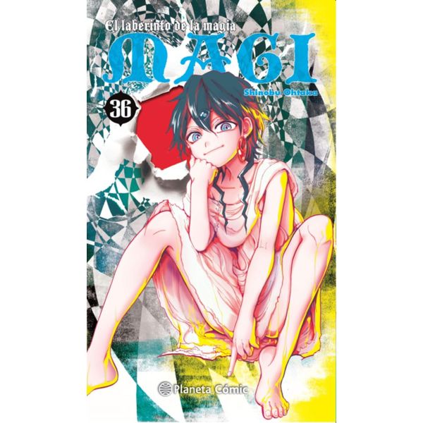 MAGI El laberinto de la magia #36 Manga Oficial Planeta Comic (Spanish)