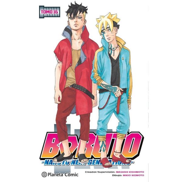 Boruto Naruto Next Generations #16 Manga Oficial Planeta Comic (Spanish)