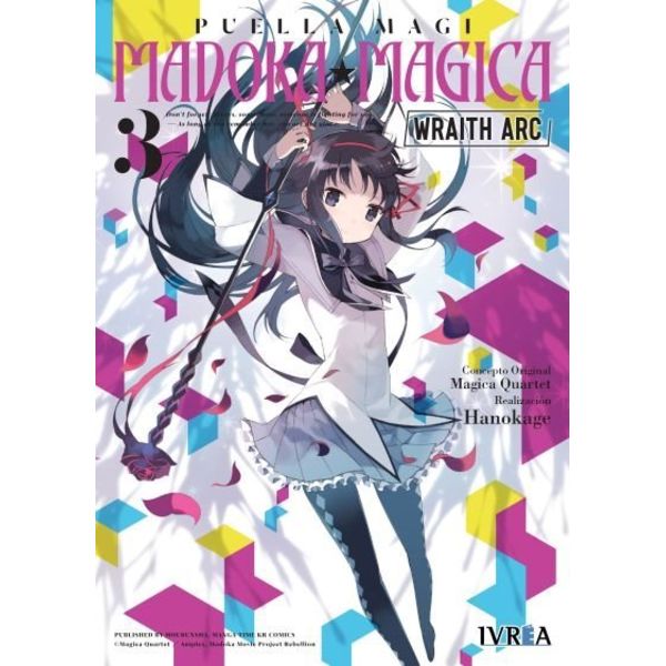 Madoka Magica Wraith Arc #03 Manga Oficial Ivrea