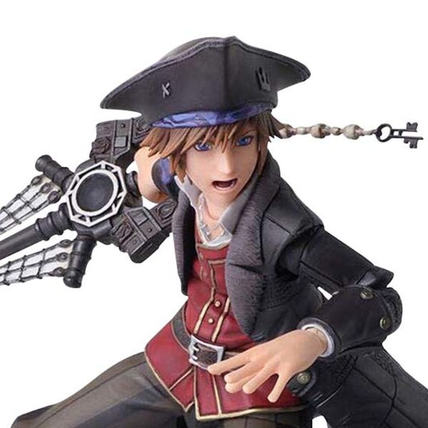 Figura Sora Piratas del Caribe Version Kingdom Hearts III Bring Arts
