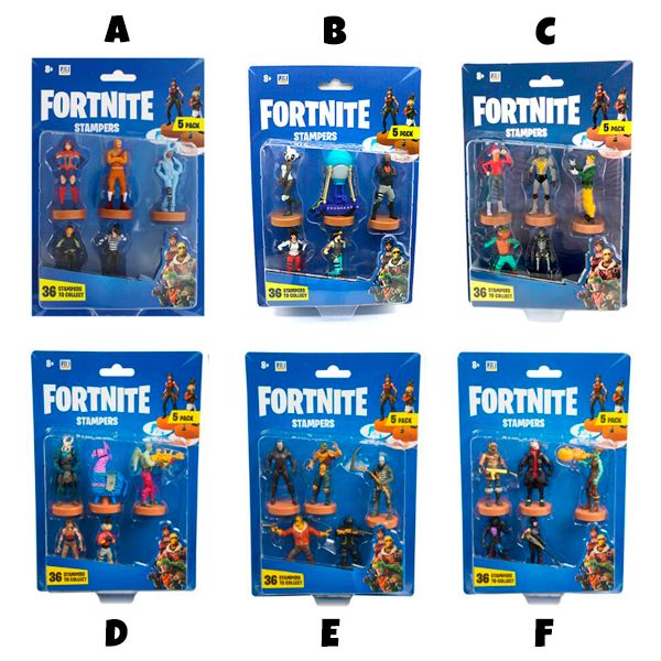 Figuras Stampers Fortnite Set 5