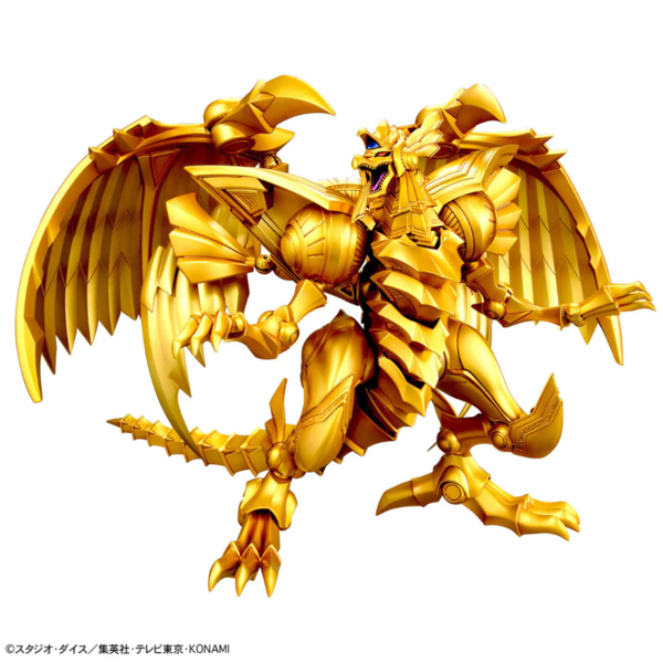 Model Kit El Dragón Alado de Ra Yu-Gi-Oh! Egyptian God Figure Rise Standard Amplified