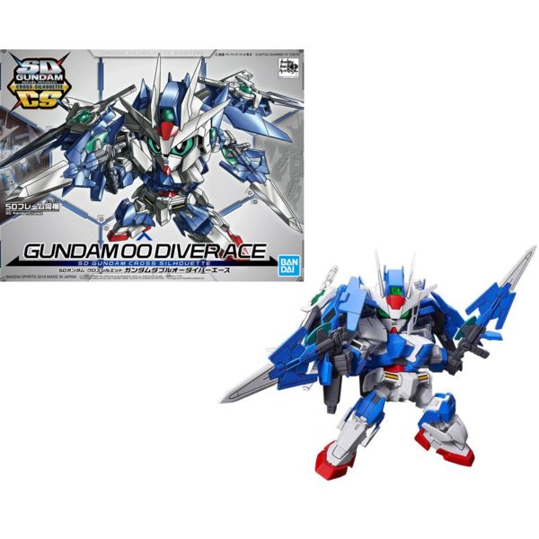 Model Kit Gundam 00 Diver Ace SD