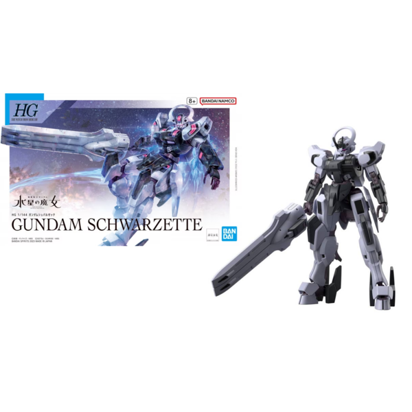 Model Kit Gundam Schwarzette The Witch From Mercury HG