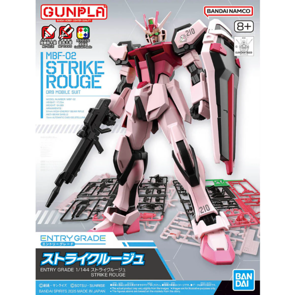 Model Kit MBF-02 Strike Rouge Gundam Entry Grade