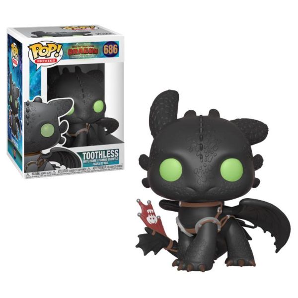 Funko Desdentao Cómo entrenar a tu dragón 3 Dreamworks POP! Movies 686