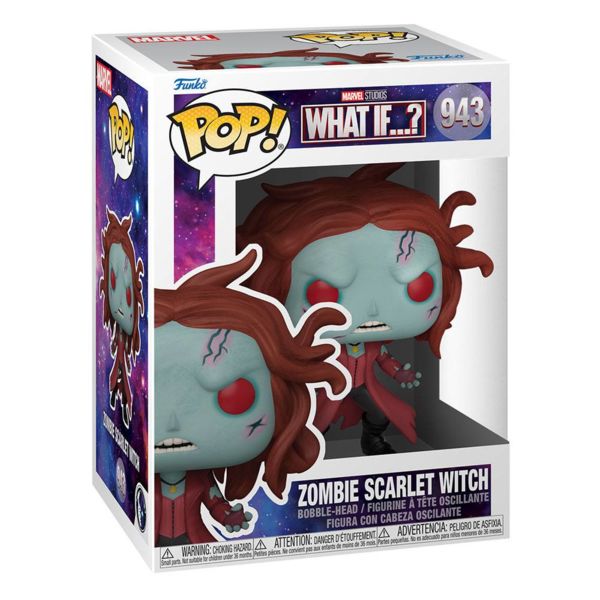 Funko Bruja Escarlata Zombi What if Marvel Comics POP 943