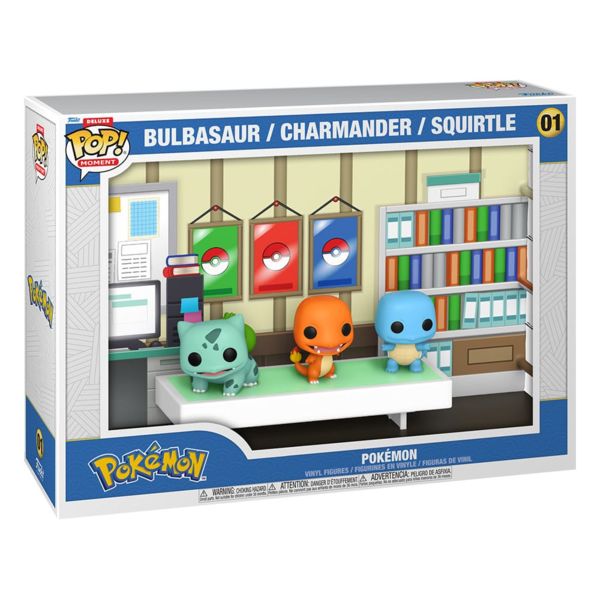 Funko Iniciales Kanto Pokémon Deluxe POP! Moment 01