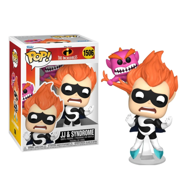 Funko Jack-Jack Parr y Síndrome Los Increíbles 20 Aniversario Disney Pixar POP! 1506