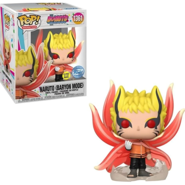Funko Naruto Uzumaki Modo Barión Boruto POP! Animation 1361 Special Edition
