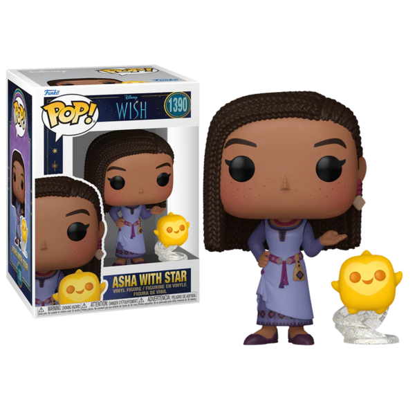 Funko Pop Asha con Estrella Wish Disney 1390