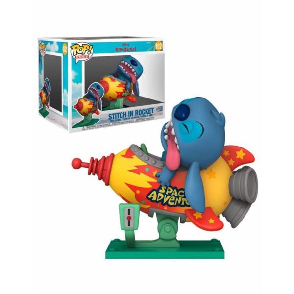 Stitch in Rocket Funko Pop Lilo and Stitch Disney Rides 102