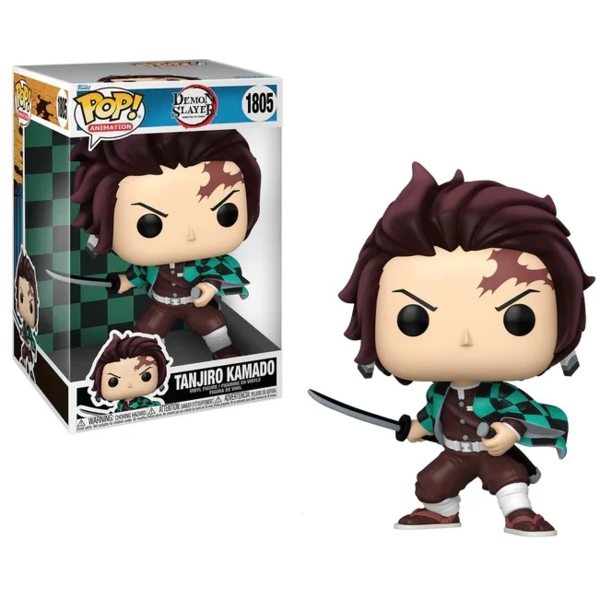 Tanjiro Kamado Kimetsu no Yaiba Super Sized Jumbo Funko POP! Animation 1805