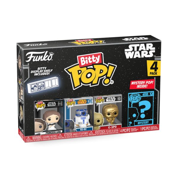 Funko Bitty Pop Leia Star Wars 4 Pack