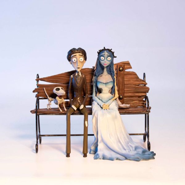 Set 3 Figuras Emily, Víctor y Zero La Novia Cadáver Tim Burton