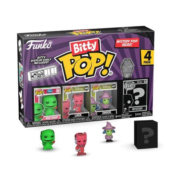 Funko Bitty Pop Oogie Boogie Pesadilla Antes de Navidad 4 Pack