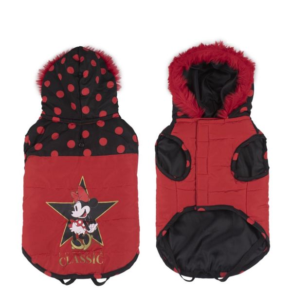 Minnie Mouse Star Padded Dog Coat Disney