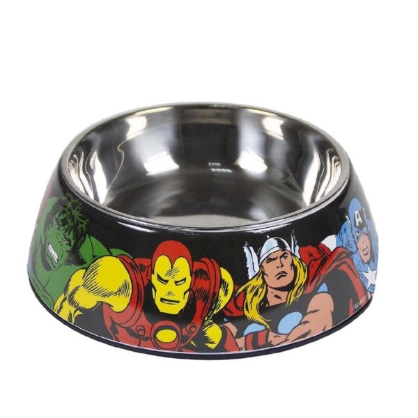 Comedero Para Mascotas Los Vengadores Marvel Comics