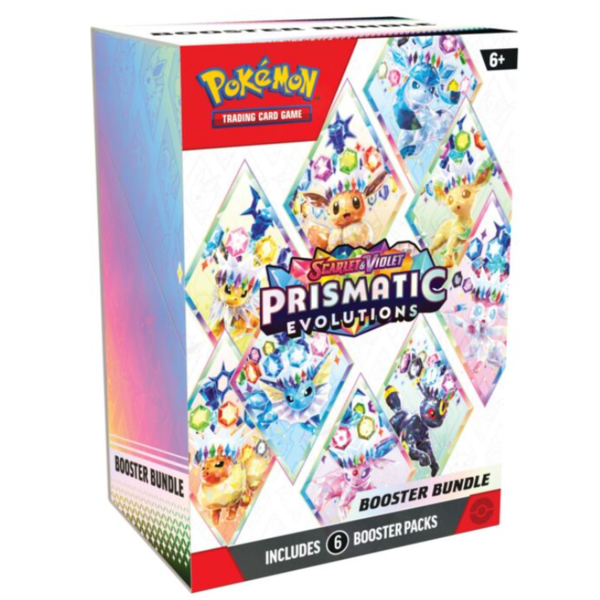 SV8.5 Booster Bundle Pokémon TCG Scarlet & Purple Prismatic Evolutions (Spanish)