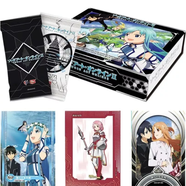 Sword Art Online Booster Pack Box KB Card Complete Display