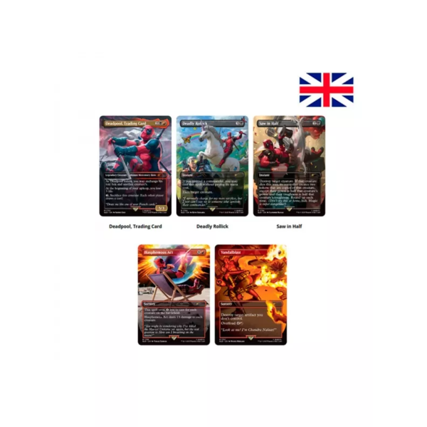 Magic The Gathering Secret Lair x Marvel’s Deadpool