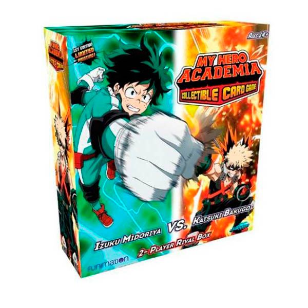 Rival Decks My Hero Academia Collectible Card Game Izuku Modoriya vs Katsuki Bakugo