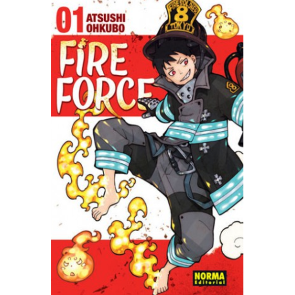 Fire Force #01 Manga oficial Norma Editorial (Spanish)