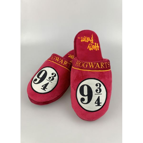 9 & 3/4 Hogwarts Express Slippers Harry Potter