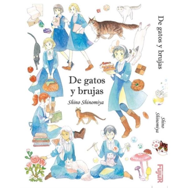 De gatos y brujas Manga Oficial Ediciones Fujur