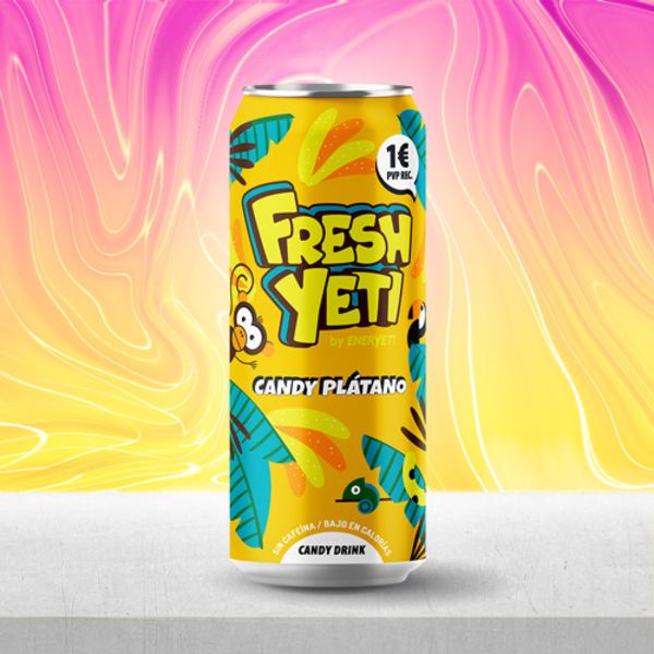 Refresco Candy Plátano Freshyeti