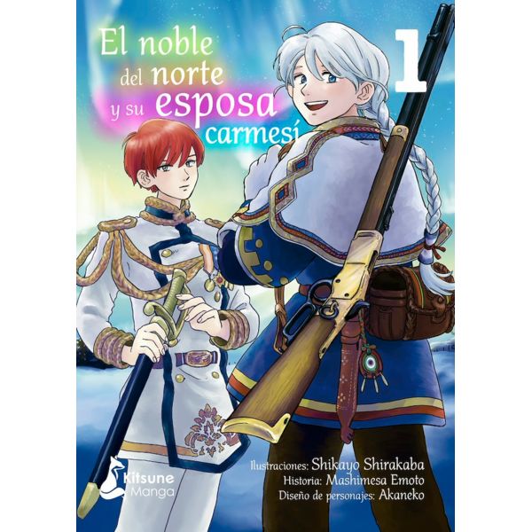 El noble del norte y su esposa carmesí #01 Manga Oficial Kitsune Manga