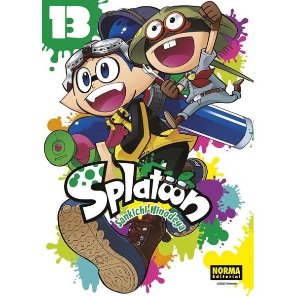 Splatoon #13 Manga Oficial Norma Editorial