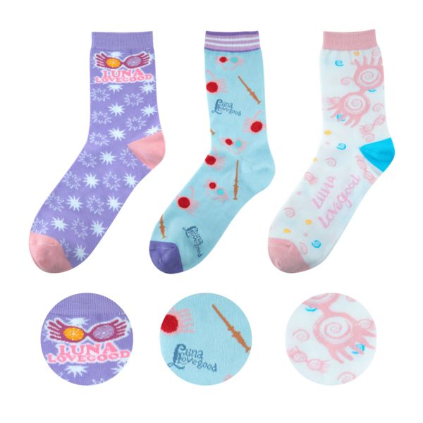Luna Lovegood Harry Potter Socks Pack 3