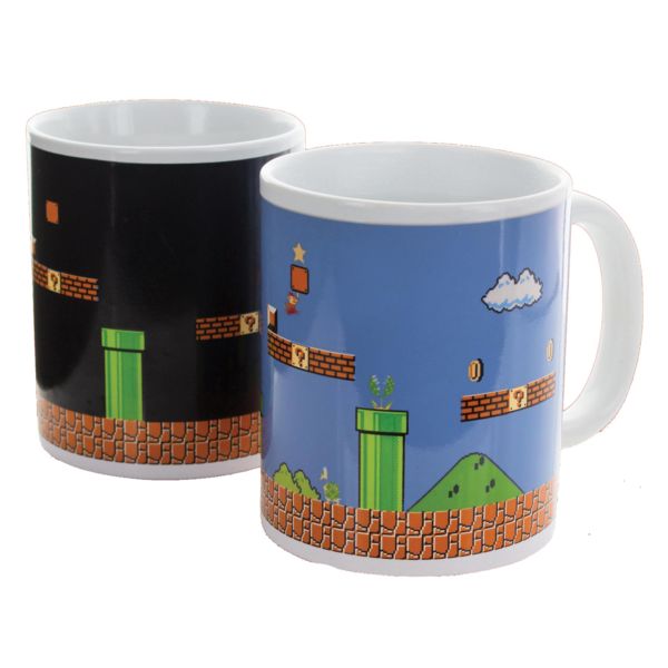Taza Térmica Super Mario Bros Screen Nintendo