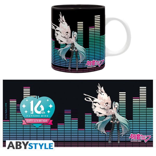 Taza Happy 16th Birthday Hatsune Miku Vocaloid