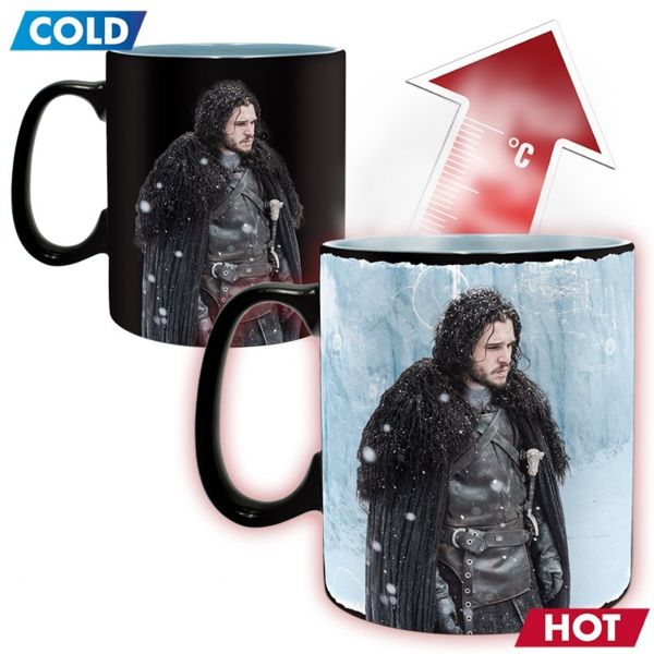 Taza Termica Jon Nieve Juego de Tronos 460 ml