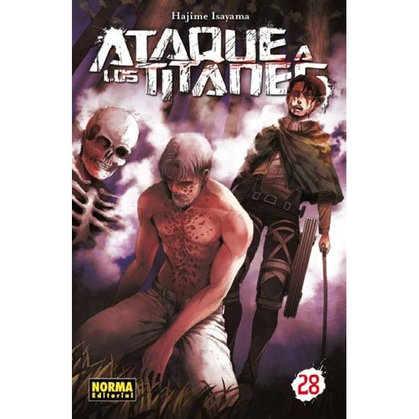 Ataque a los Titanes #28 Manga Oficial Norma Editorial