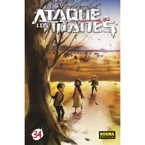 Ataque a los Titanes #34 Manga Oficial Norma Editorial