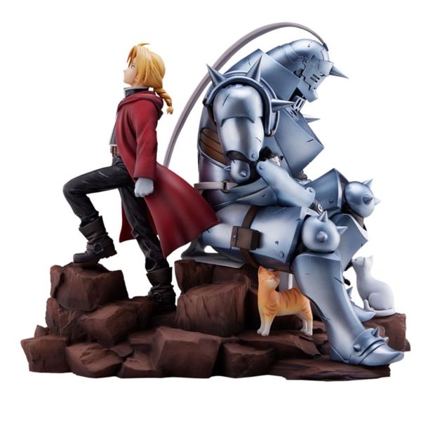 Figura Edward y Alphonse Elric Brothers Fullmetal Alchemist Brotherhood