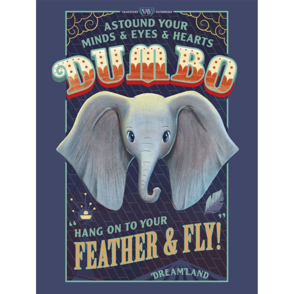 Poster Dumbo Cartel Circo Disney 91,5 x 61 cms