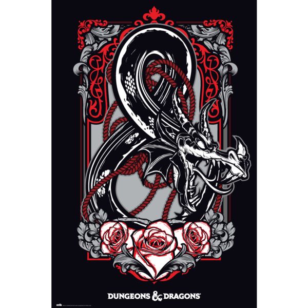 Poster Dungeons & Dragons 91,5 x 61 cms