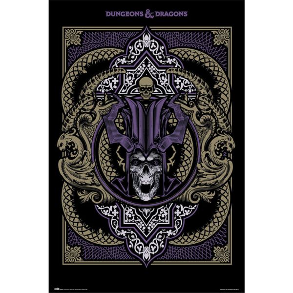 Poster Dungeons & Dragons Master Guide 91,5 x 61 cms