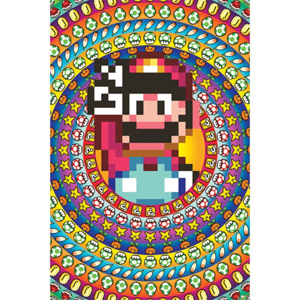 Poster Super Mario Power Ups Nintento 91,5 x 61 cms
