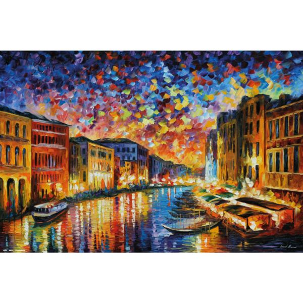 Poster Venecia Leonid Afremov 91,5 x 61 cms