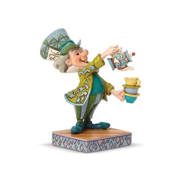 Figura Sombrerero Loco Alicia en el Pais de las maravillas Jim Shore Disney Traditions