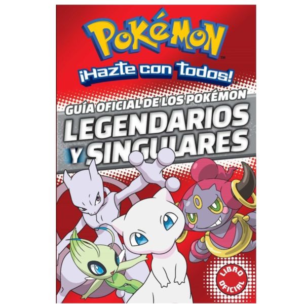 Guía Oficial de los Pokemon Legendarios y Singulares Libro Oficial Montena Editorial