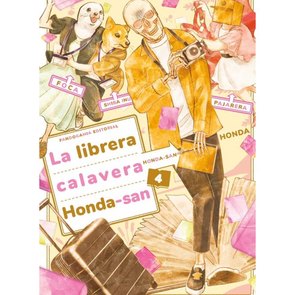 La librera calavera Honda san #04 Manga Oficial Fandogamia Editorial (English)
